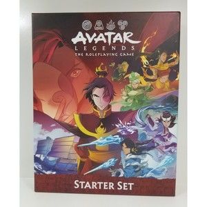 Avatar Legends RPG Starter Set Roleplaying Game Magpie Games w/ Demiplane Code